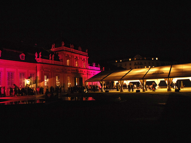 Eröffnungsfeierlichkeiten unteres Belvedere im September 2007